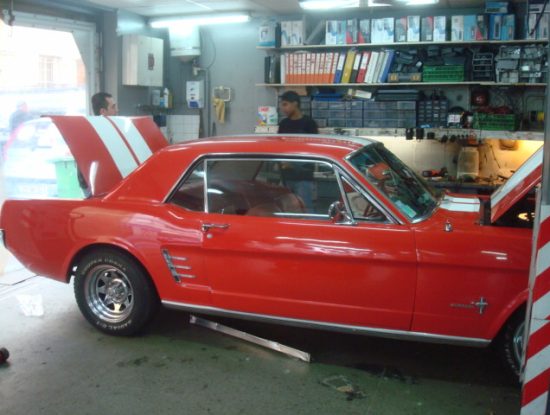 restauration Ford mustang