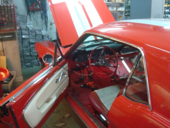 Restauration Ford mustang